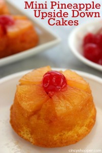 Mini Pineapple Upside Down Cakes Mini Pineapple Upside Down Cakes