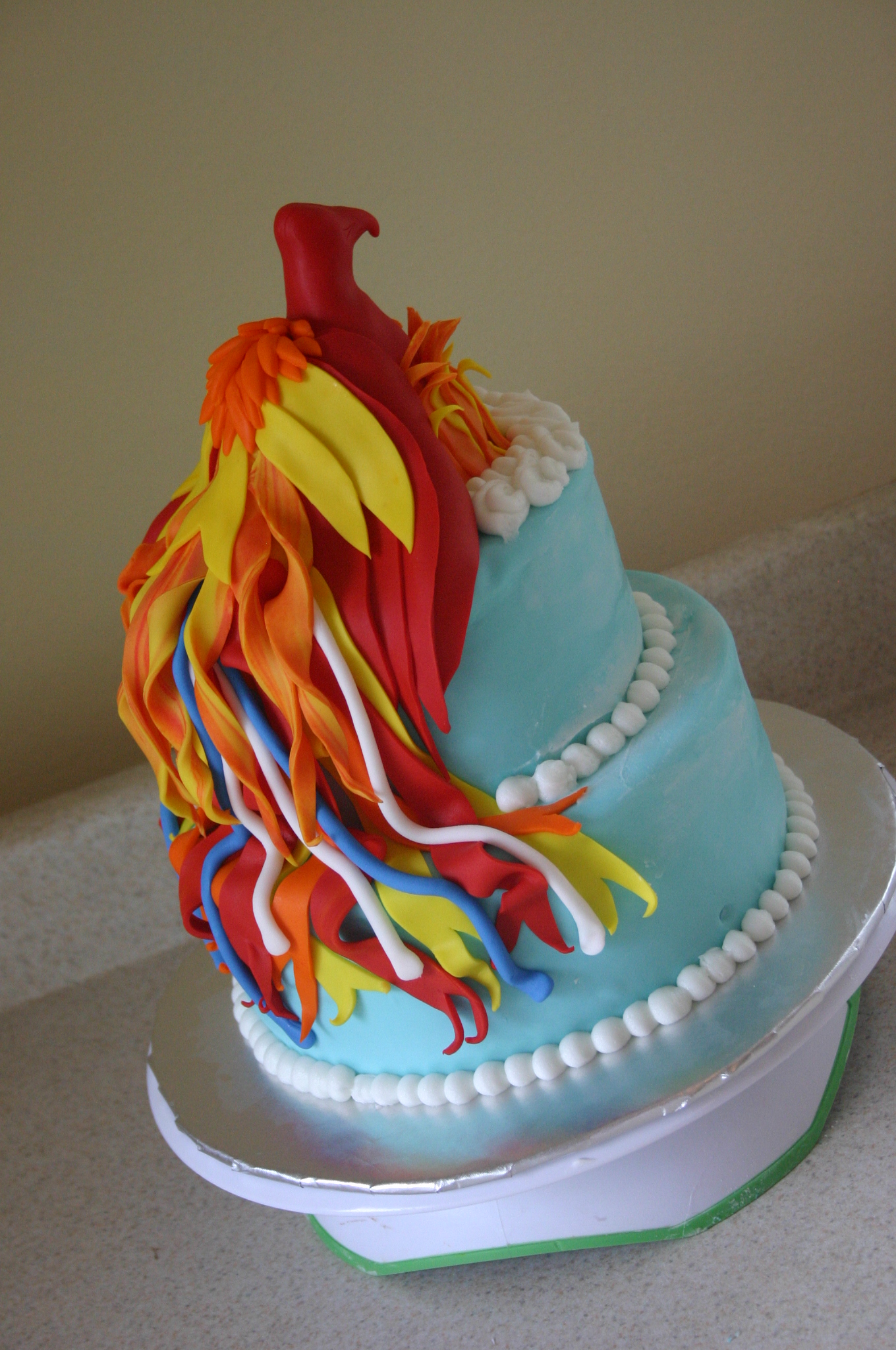 Phoenix Birthday Cake