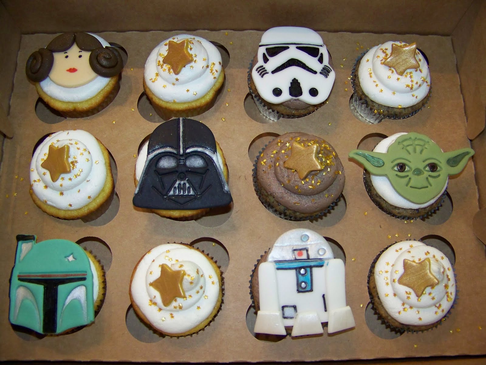 Star Wars Cupcake Cake