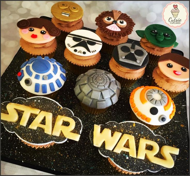 Star Wars Cupcake Cake