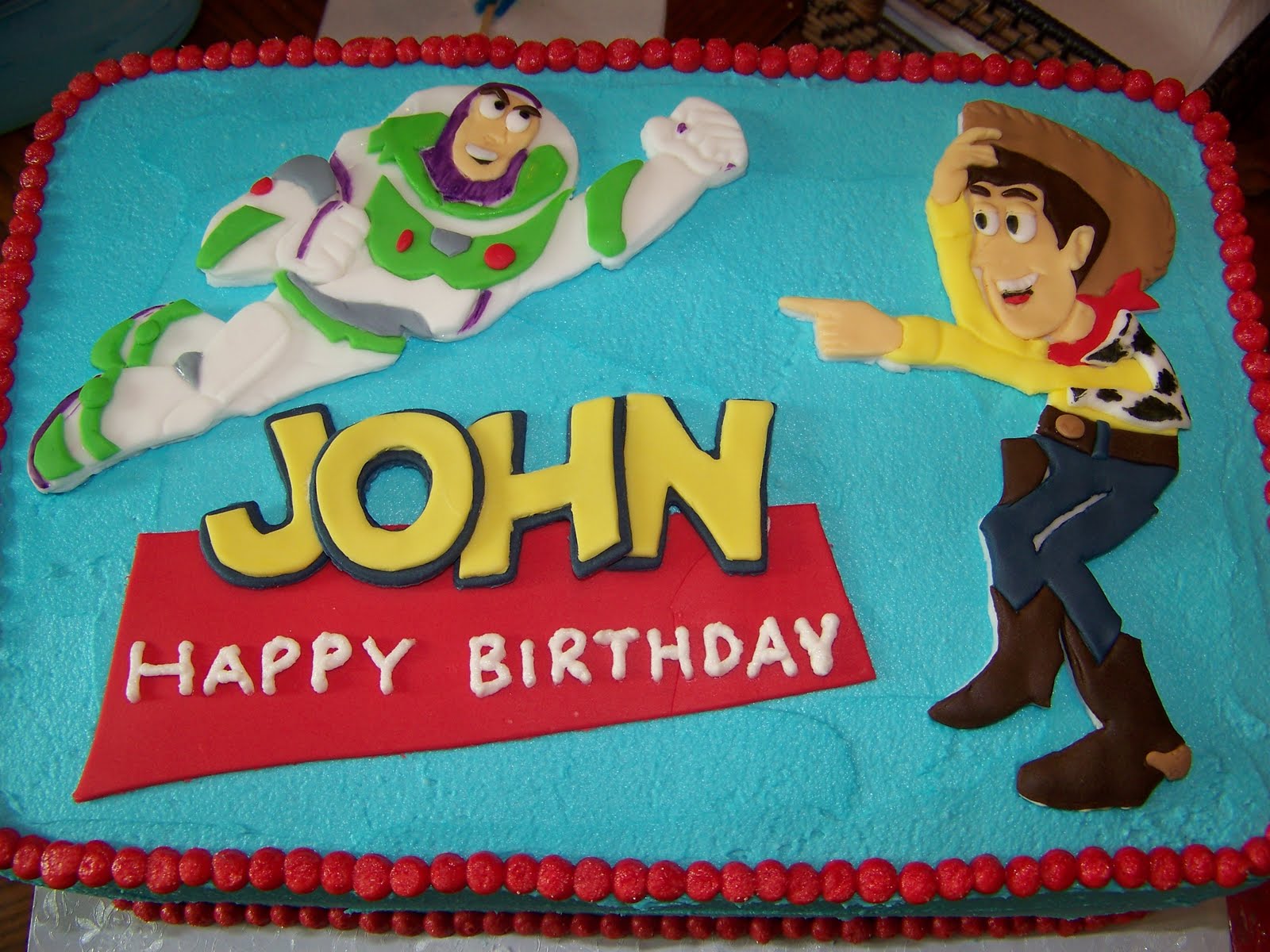 Toy Story Birthday Cake Toy Story Birthday Cake