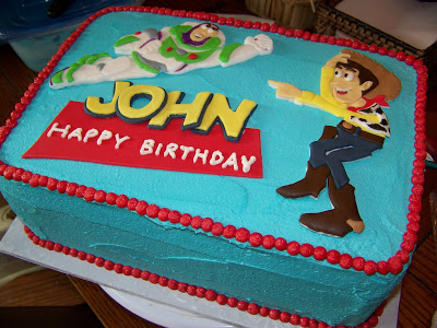 Toy Story Birthday Sheet Cake Toy Story Birthday Sheet Cake