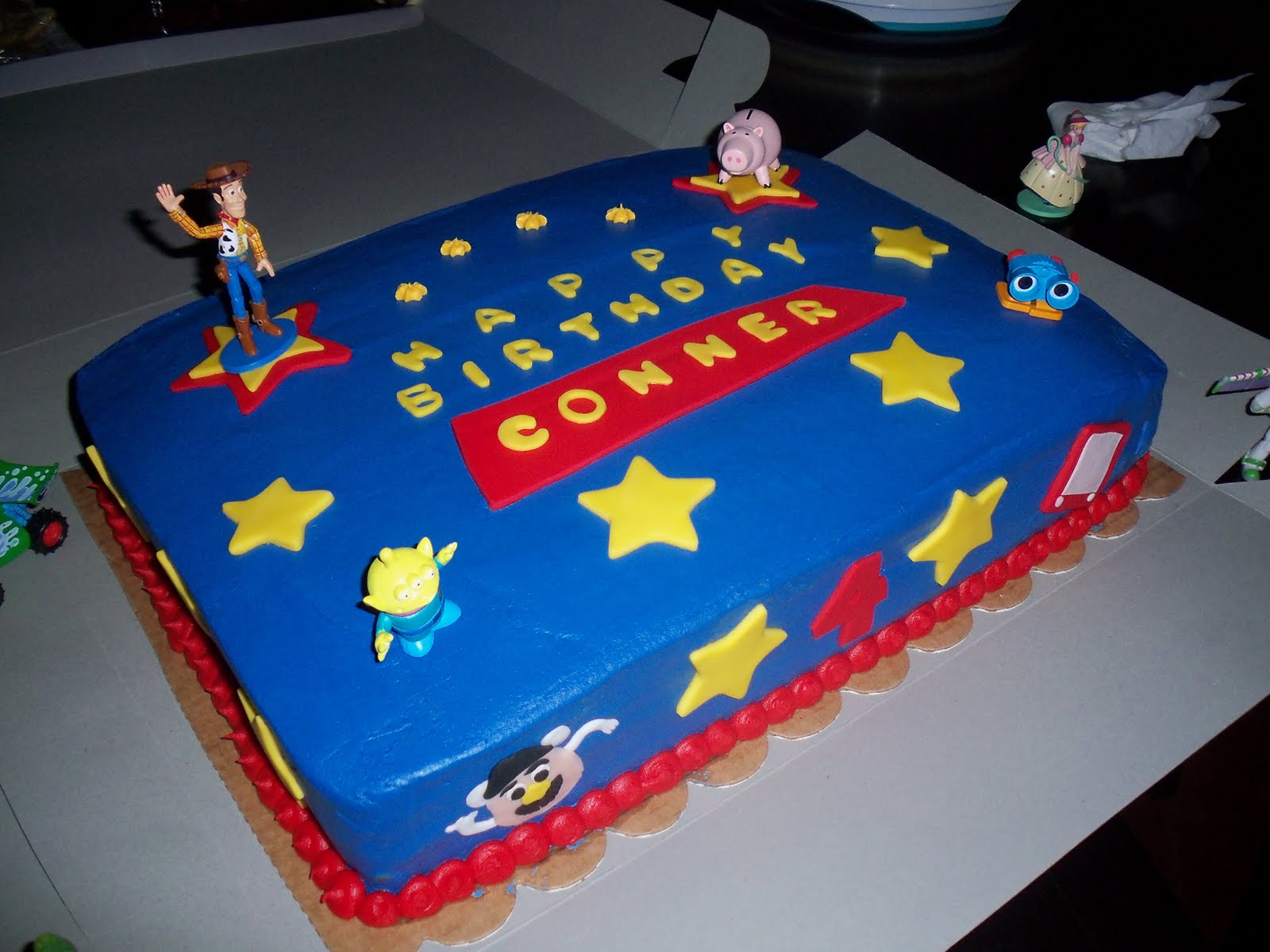 Toy Story Birthday Sheet Cake Toy Story Birthday Sheet Cake