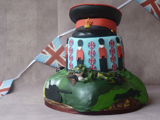 Army Men Birthday Cake