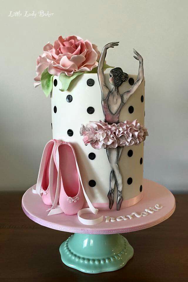 Ballerina Birthday Cake