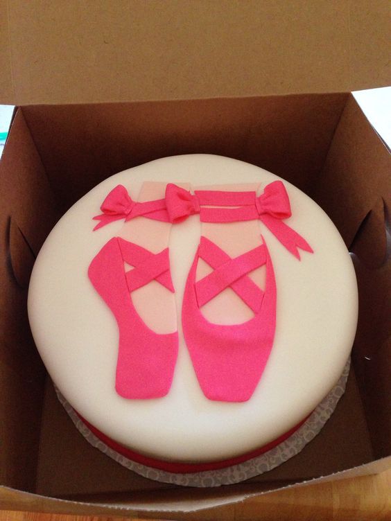 Ballerina Fondant Cake