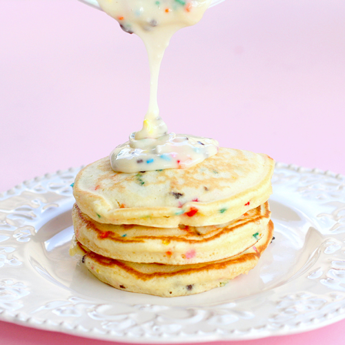 Breakfast Birthday Cake Batter Pancakes Breakfast Birthday Cake Batter Pancakes