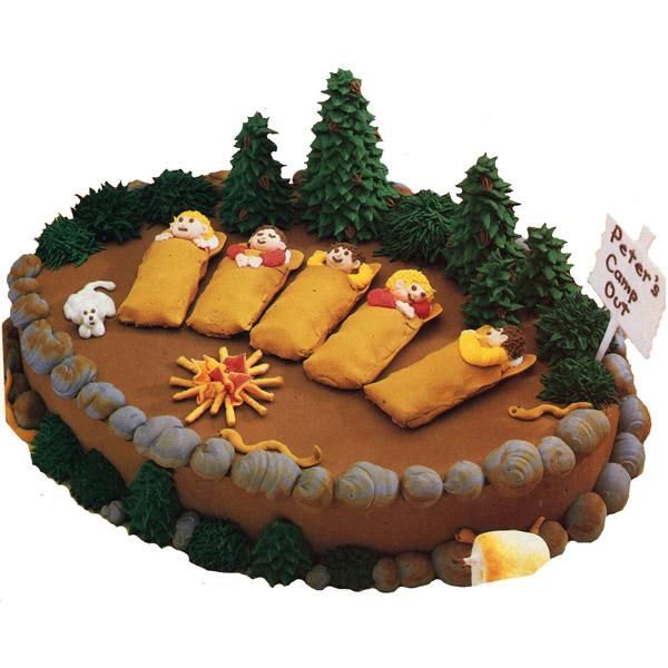 11 Cub Scout Camping Birthday Cakes Photo Camping Birthday Cake