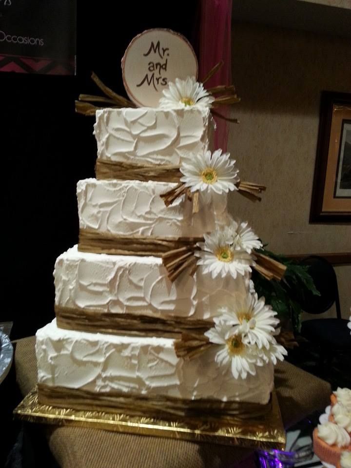 11 Country Style Wedding Cakes Pinterest Photo Rustic Country