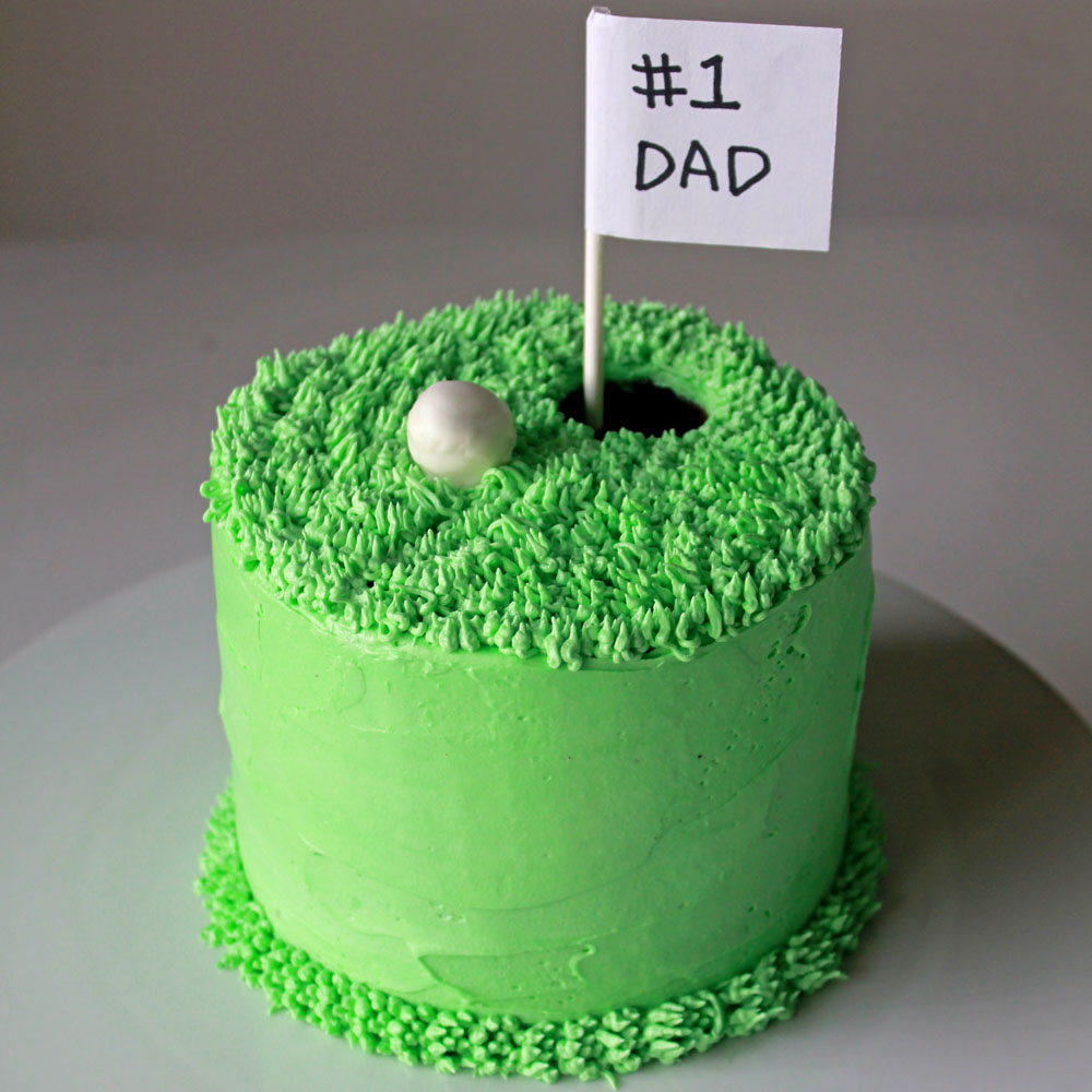 Father's Day Golf Cake
