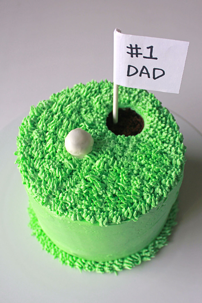 Father's Day Golf Cake