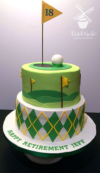 Golf Retirement Cake Ideas Golf Retirement Cake Ideas