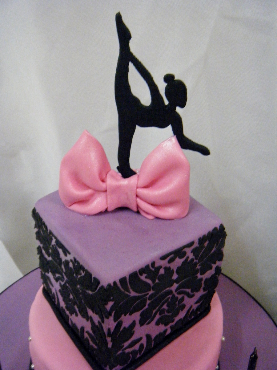 Happy Birthday Dancer Cake