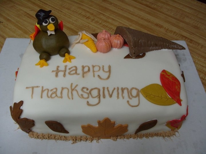 Happy Thanksgiving Cake Happy Thanksgiving Cake