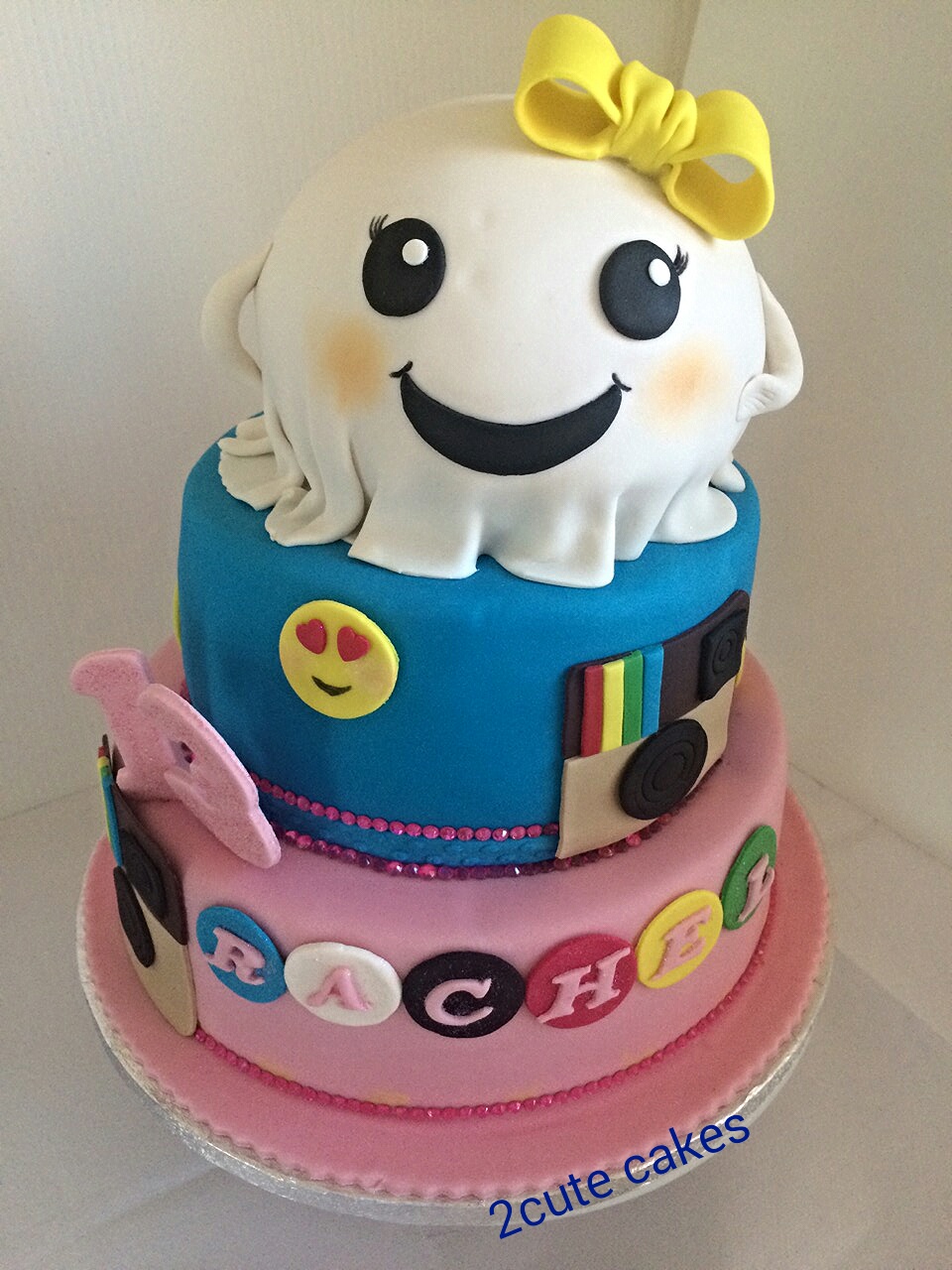 Instagram Emoji Birthday Cake
