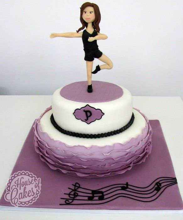 Jazz Dance Birthday Cake