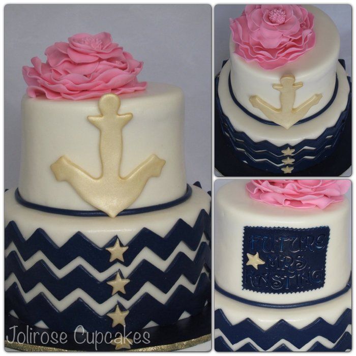 10 Photos of Nautical Themed Cakes For Bridal Shower 10 Photos of Nautical Themed Cakes For Bridal Shower