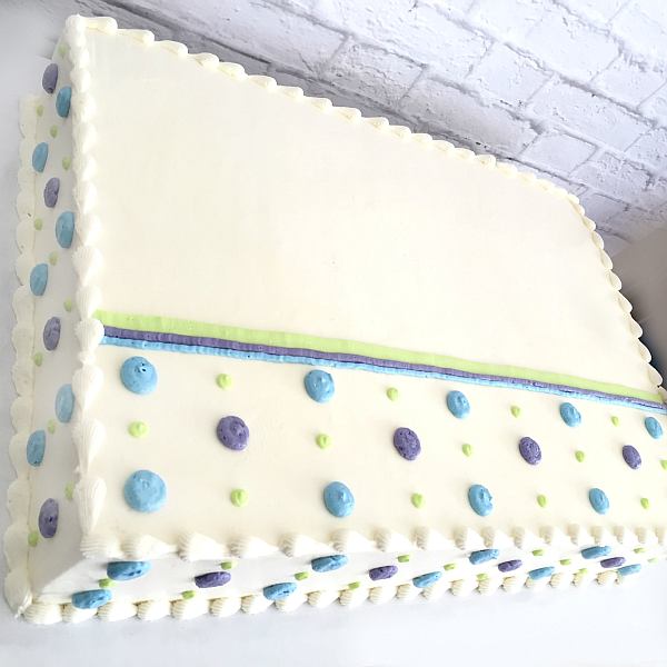 Polka Dot Sheet Cake Polka Dot Sheet Cake