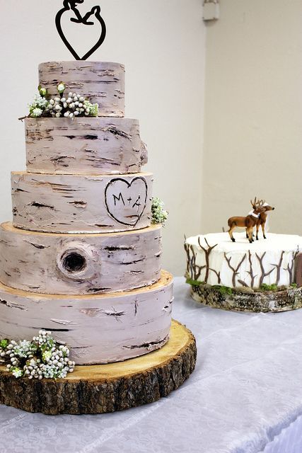 12 birch bark wedding
