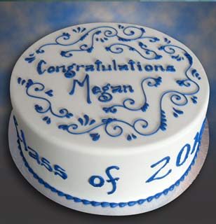 5 Round Graduation Cakes Photo Graduation Cake Ideas Orange And