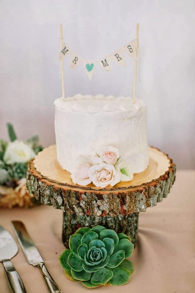 Small Rustic Wedding Cake Small Rustic Wedding Cake