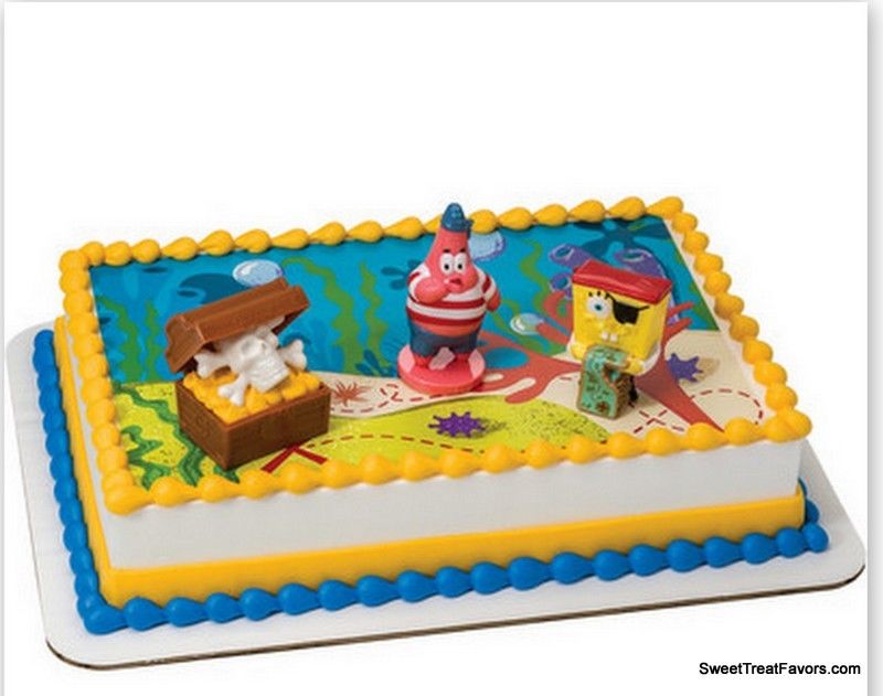 9 Pirate Spongebob Birthday Cakes Photo - Spongebob Birthday