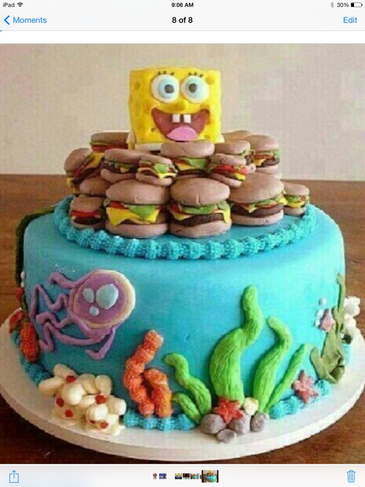 Spongebob SquarePants Cake Spongebob SquarePants Cake
