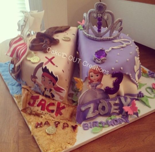 Twin Birthday Cake Ideas Twin Birthday Cake Ideas