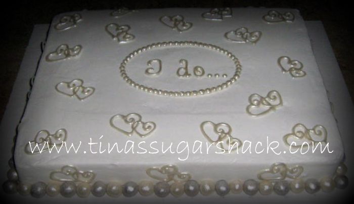 Wedding Shower Sheet Cake Wedding Shower Sheet Cake