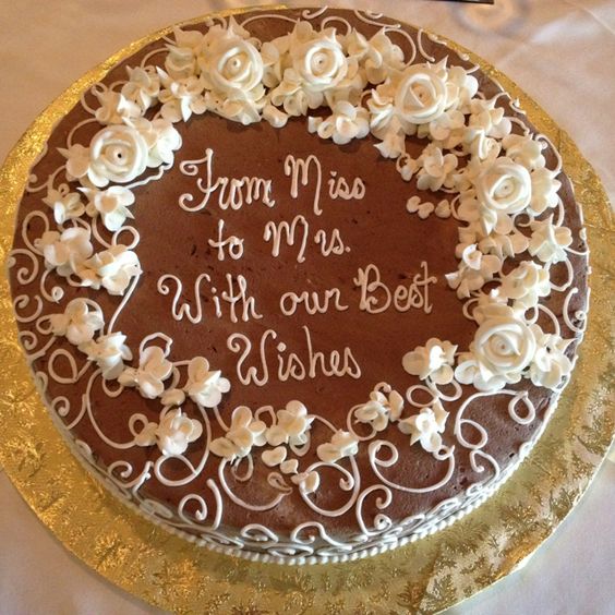 Bridal Shower Cake Bridal Shower Cake