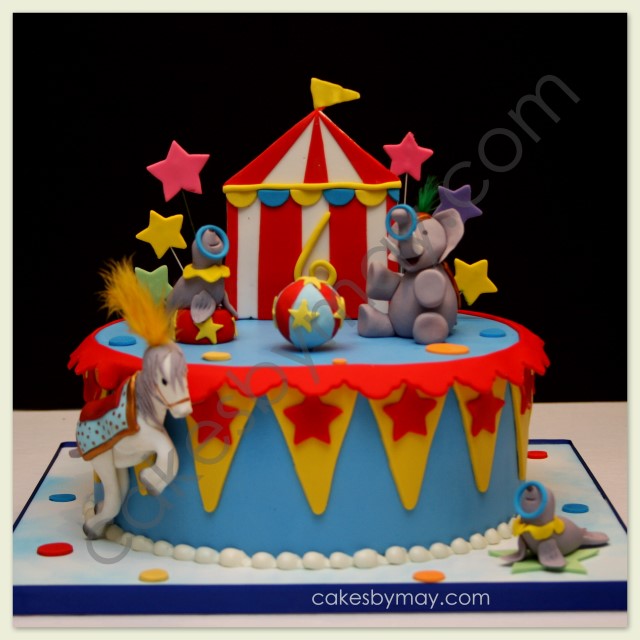 Carnival Birthday Cake