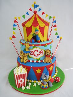 Circus Theme Cake