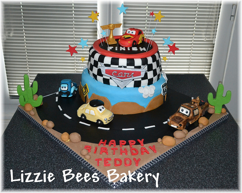 Disney Pixar Cars Birthday Cake