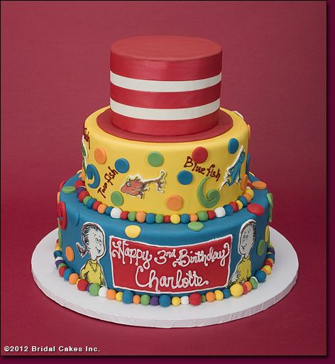 Ccizoepoetry Birthday Cake Happy Birthday Dr Seuss Cake
