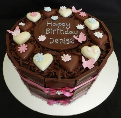 Happy Birthday Denise Cake.