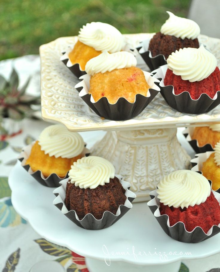 8 Photos of Decorating Mini Bundt Cakes 8 Photos of Decorating Mini Bundt Cakes