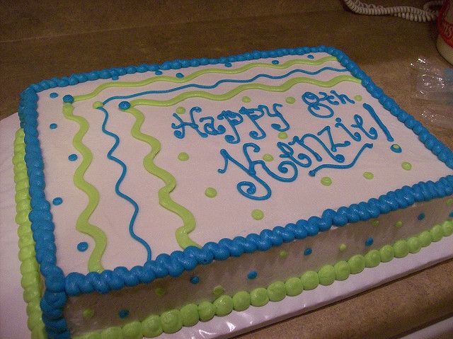 Neon Birthday Sheet Cakes Neon Birthday Sheet Cakes