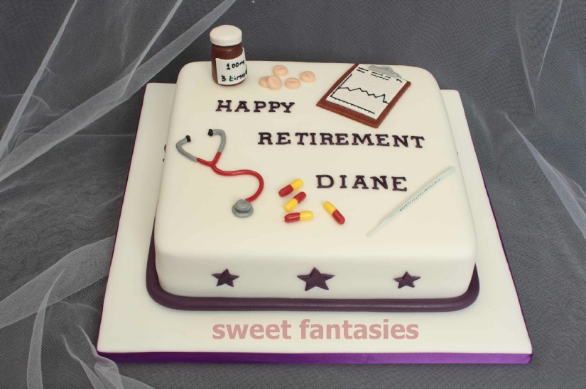 Nurse Retirement Cake Sayings Nurse Retirement Cake Sayings
