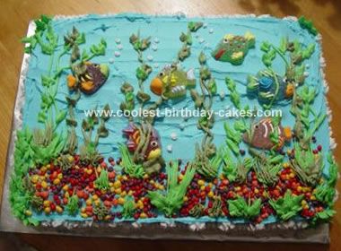 Ocean Scene Cake Ocean Scene Cake