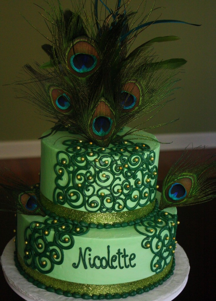 Peacock Cake Peacock Cake