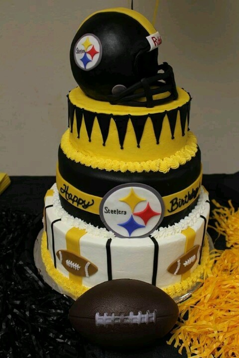 Pittsburgh Steelers Birthday Cake