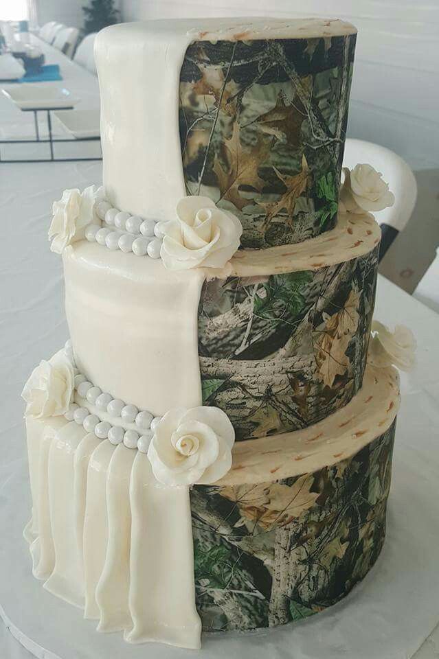 10 Camp Redneck Wedding Cakes Photo Camo Wedding Cake Ideas