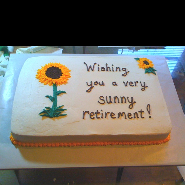 Retirement Cake Ideas Buttercream Retirement Cake Ideas Buttercream