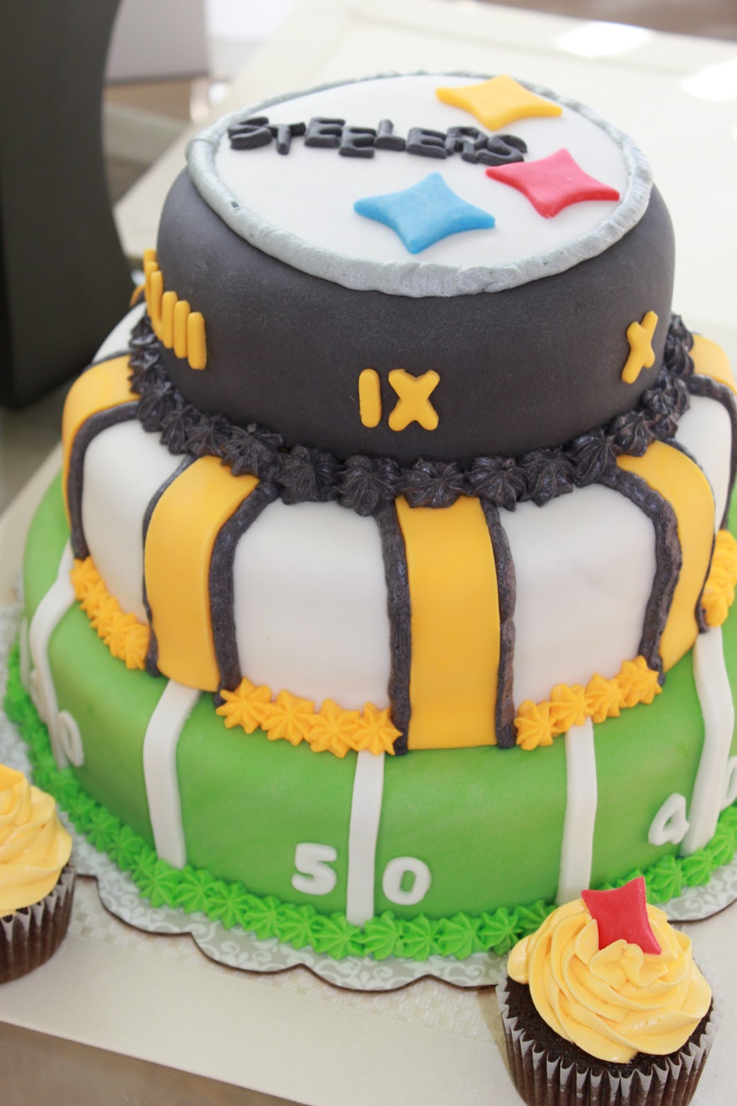 Steelers Birthday Cake