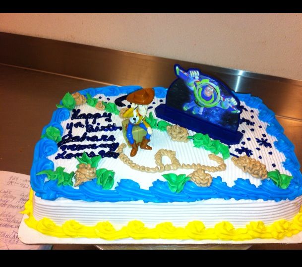 Toy Story 1 4 Sheet of Cake Toy Story 1 4 Sheet of Cake