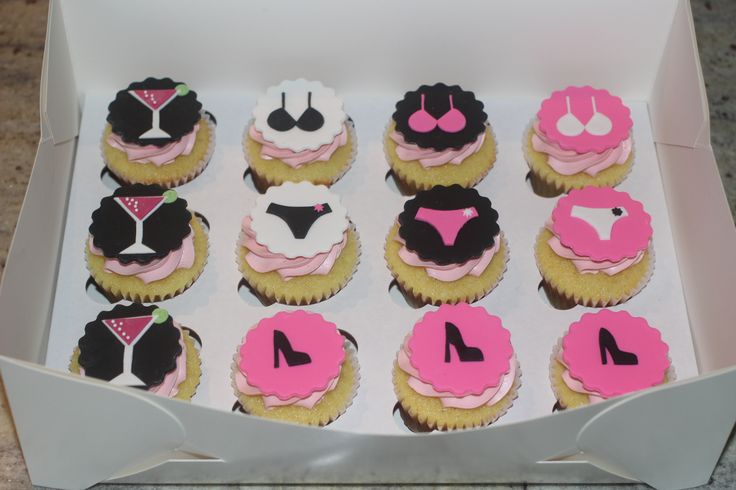 Bachelorette Cupcakes Bachelorette Cupcakes