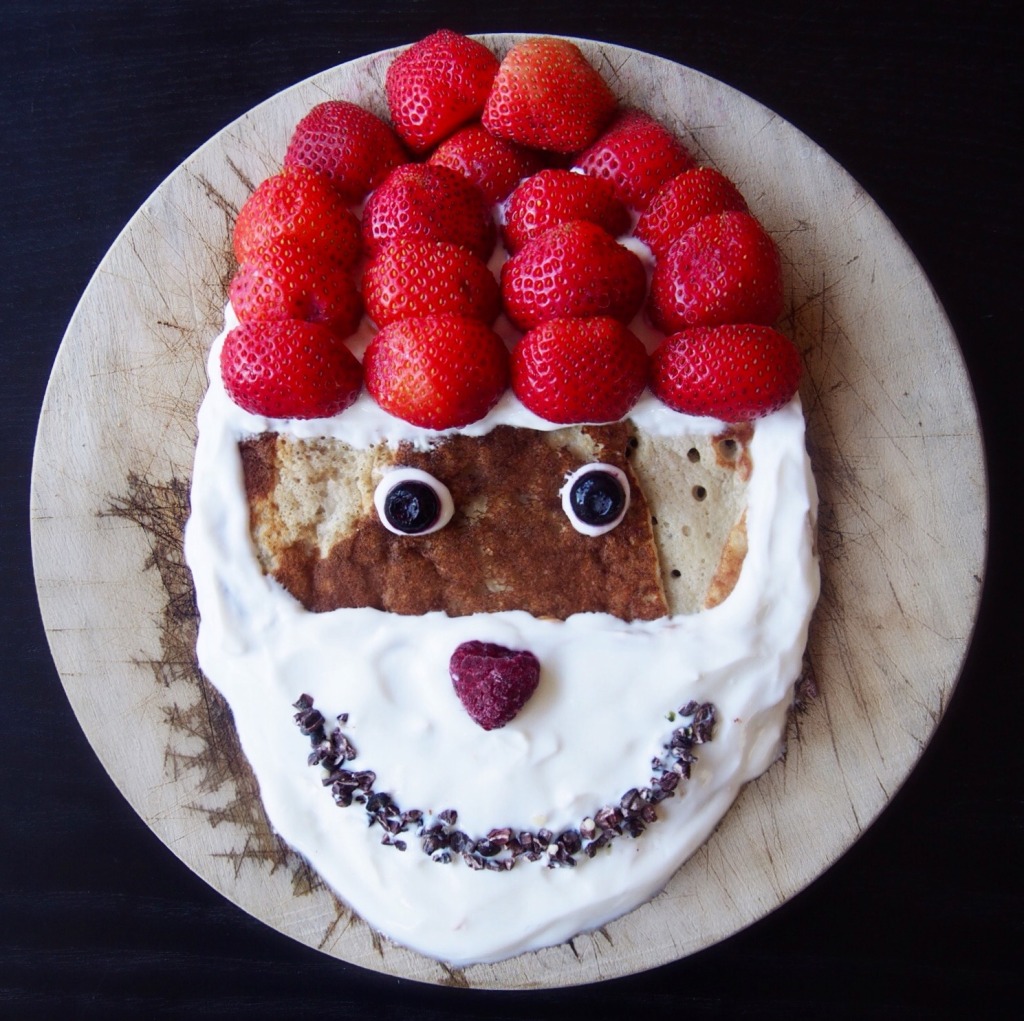 Christmas Santa Pancakes Recipe Christmas Santa Pancakes Recipe