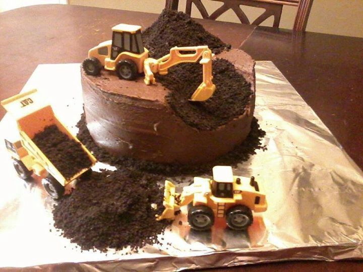 Dirt Truck Birthday Cake Dirt Truck Birthday Cake