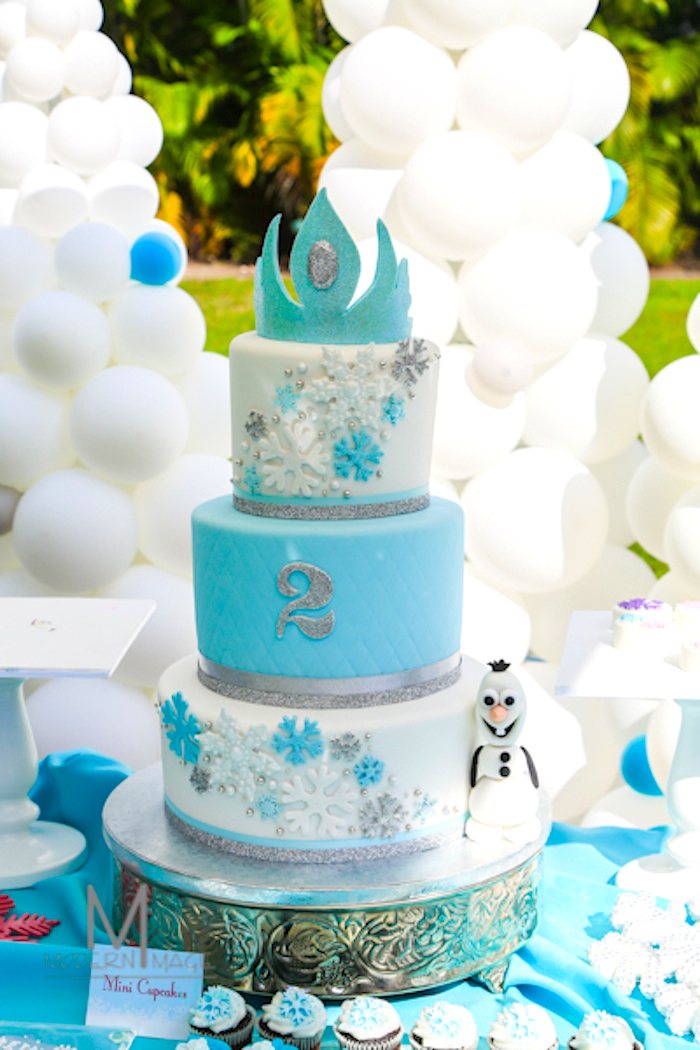 Disney Frozen Birthday Cake Idea