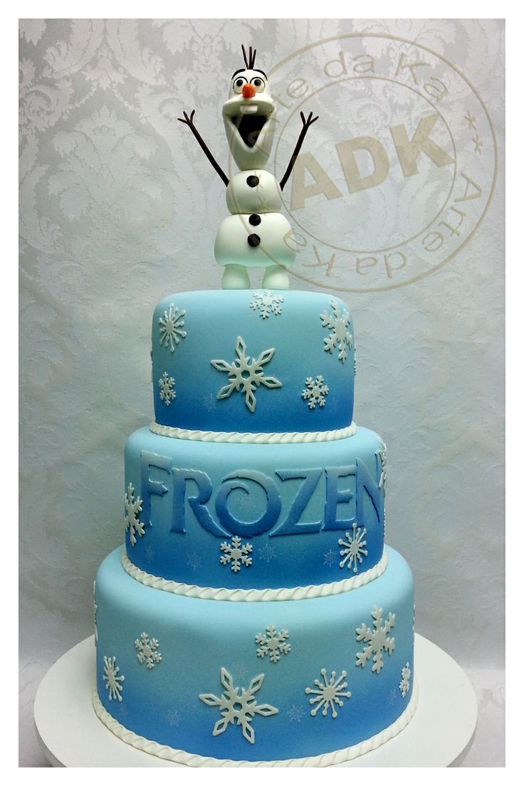 Frozen Themed Cake-Ava